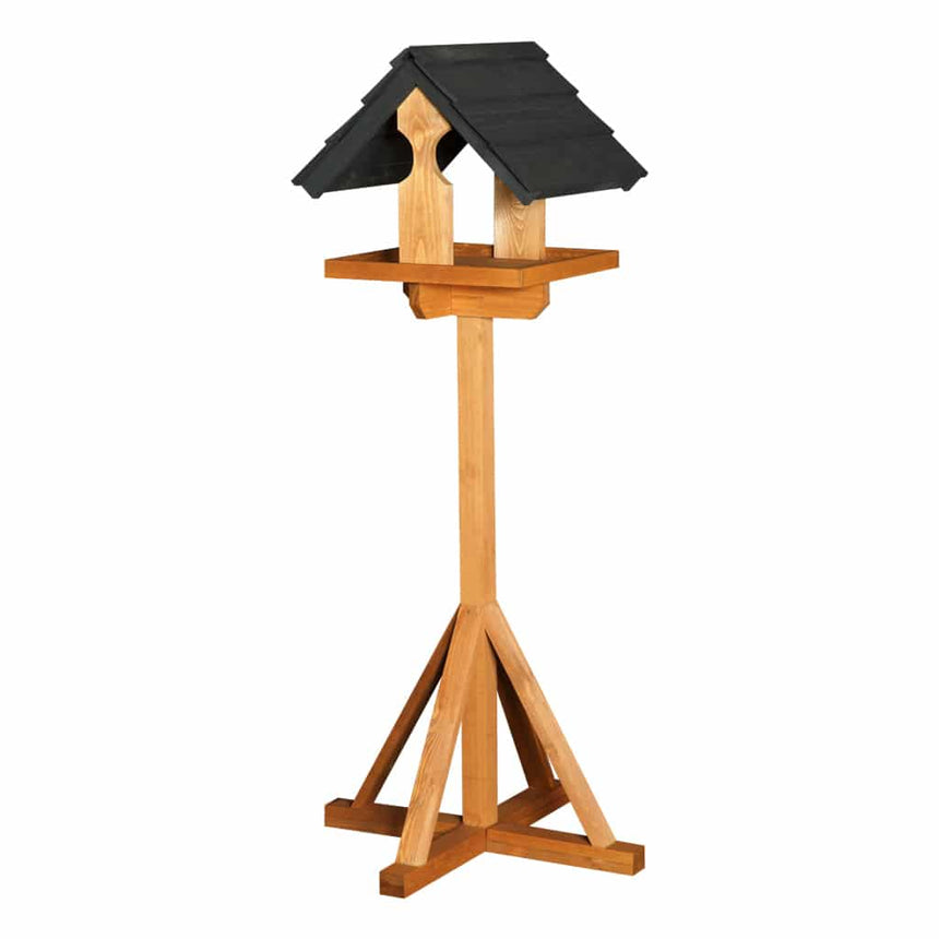 Black Sarre Bird Table
