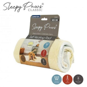 Sleepy Paws Self-Heating Pet Pad For Cats & Dogs | 3 Sizes Available - Home & Roost