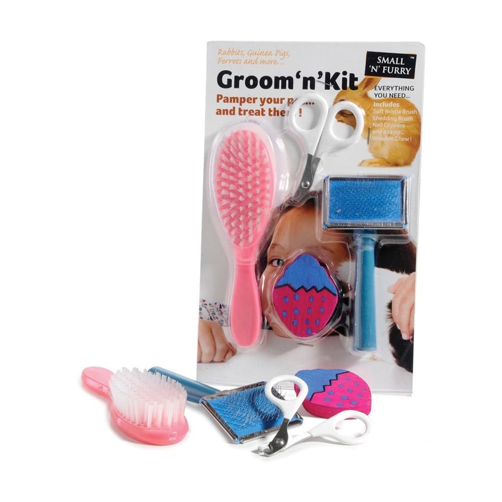 Sharples &amp; Grant Groom 'n' Kit for Rabbits and Small Pets