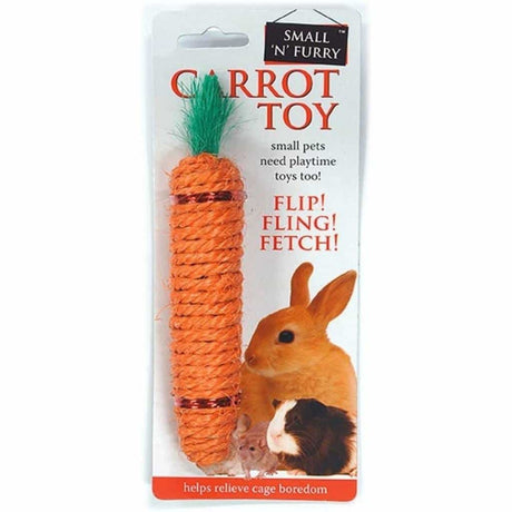 Sisal Carrot Toy