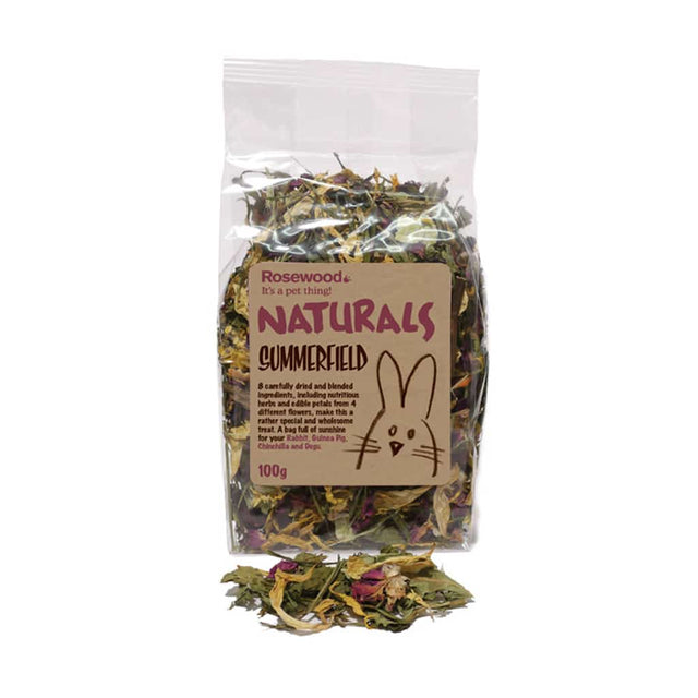 Rosewood Natural Summerfield Herb and Flower Treat, 100g - Home & Roost