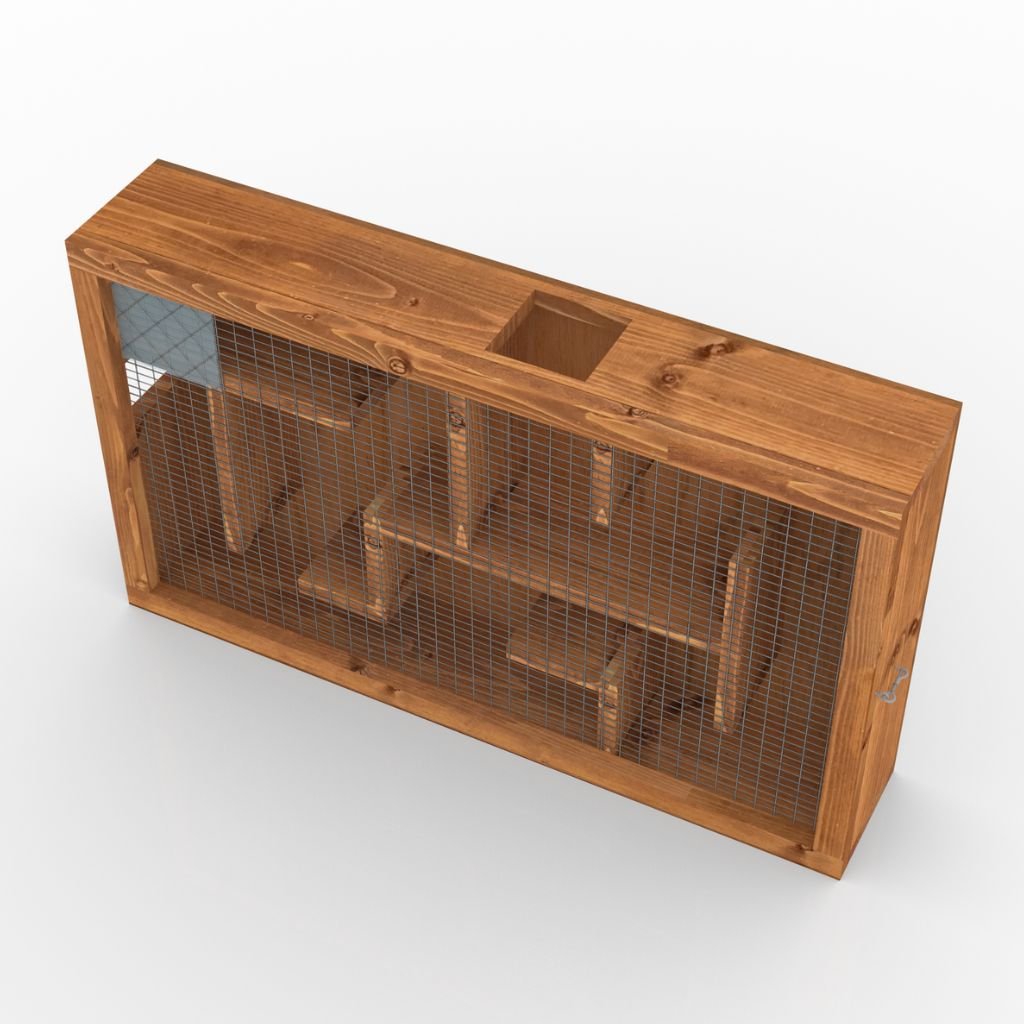 Fun Time Squirrel Feeder Maze Labyrinth - Fill up with Nuts & Watch Squirrels Search