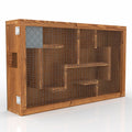 Fun Time Squirrel Feeder Maze Labyrinth - Fill up with Nuts & Watch Squirrels Search