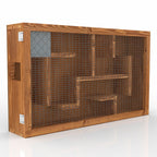 Fun Time Squirrel Feeder Maze Labyrinth - Fill up with Nuts & Watch Squirrels Search
