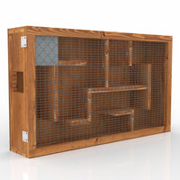 Fun Time Squirrel Feeder Maze Labyrinth - Fill up with Nuts & Watch Squirrels Search