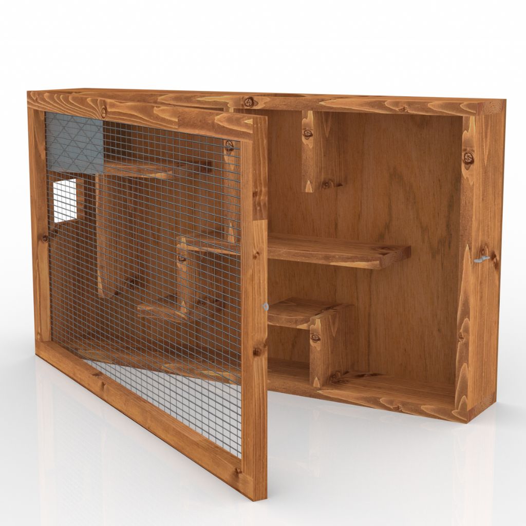 Fun Time Squirrel Feeder Maze Labyrinth - Fill up with Nuts & Watch Squirrels Search