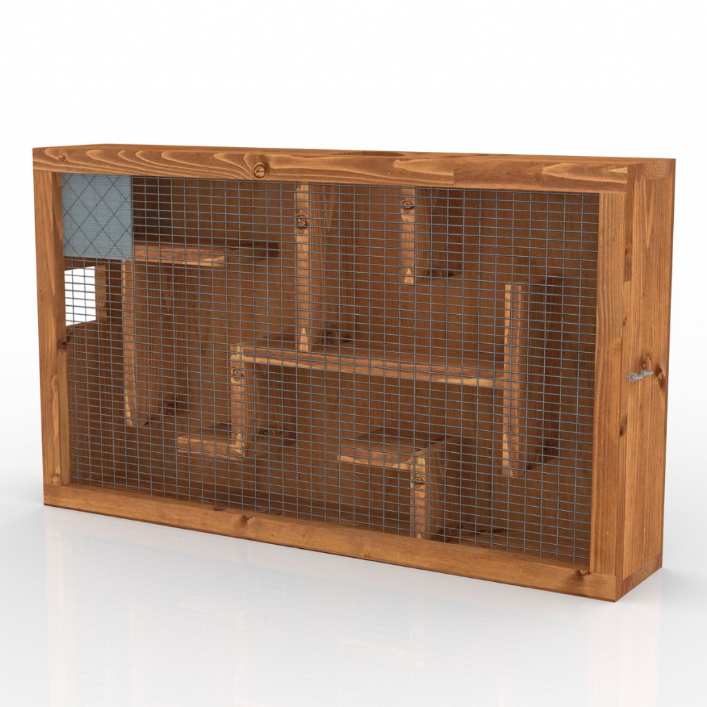 Fun Time Squirrel Feeder Maze Labyrinth - Fill up with Nuts & Watch Squirrels Search