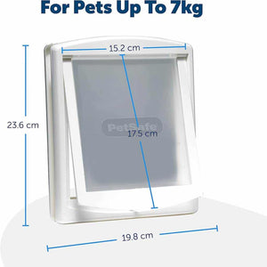 Staywell® Two-Way Cat Flap, Brown, Small | Granting Freedom To Your Pets