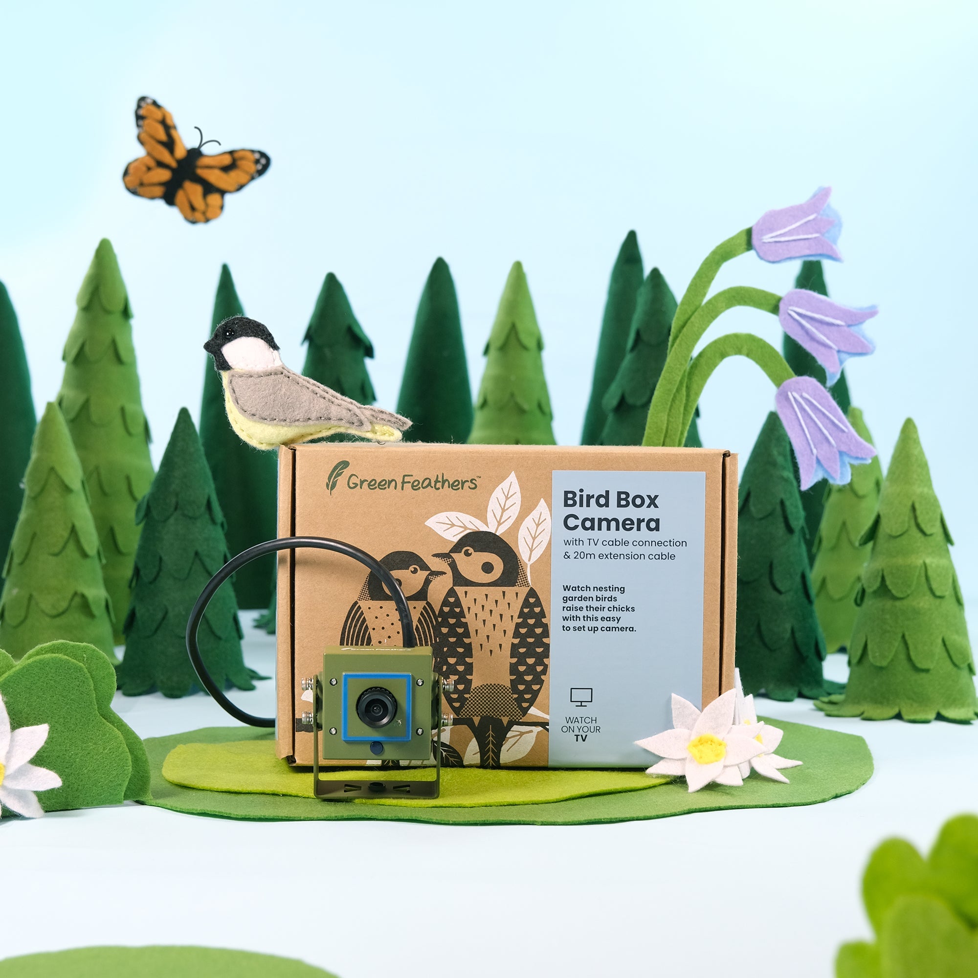 TV Connection Bird Box & Wildlife Camera with HDMI Adapter