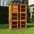 4ft Chartwell Triple Rabbit Hutch