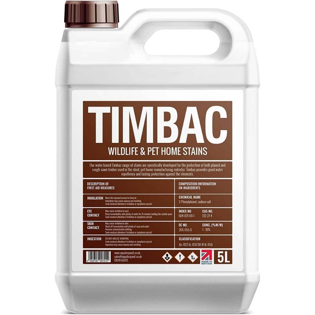 Timbac Wildlife & Pet-Safe Wood Stain