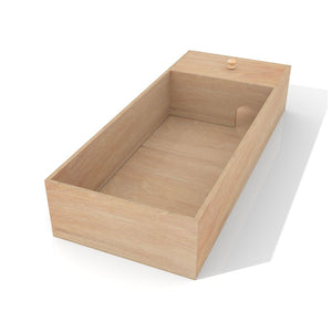 Tortoise Table | Includes Hide Section with Removable Lid | Available in 4 Sizes - Home & Roost