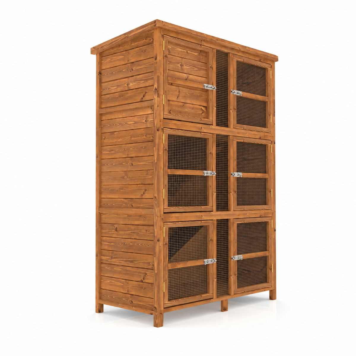 4ft Chartwell Triple Rabbit Hutch