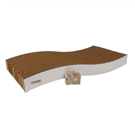 Classic Pet Wavy Cardboard Cat Scratcher