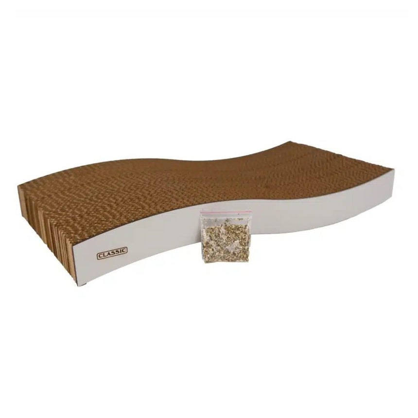 Classic Pet Wavy Cardboard Cat Scratcher