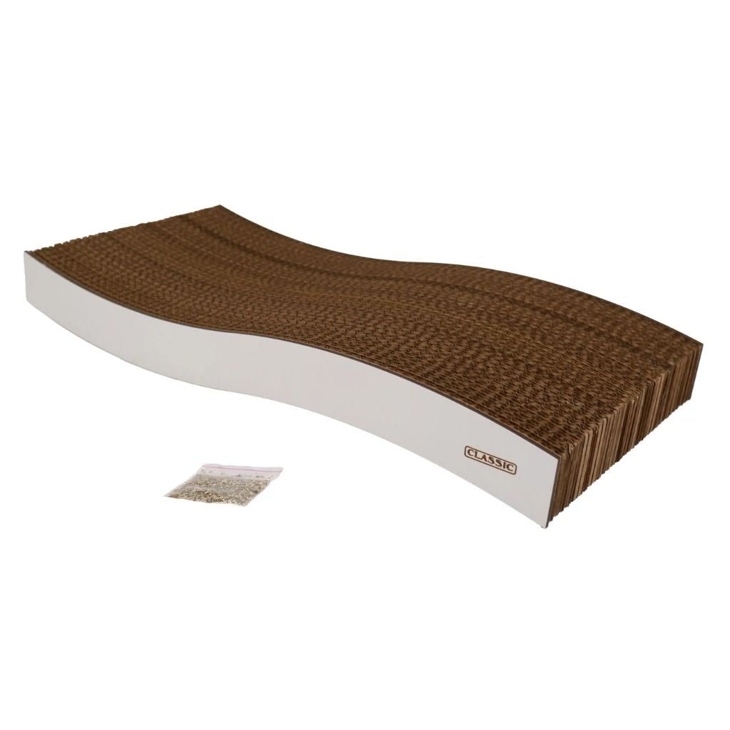 Classic Pet Wavy Cardboard Cat Scratcher