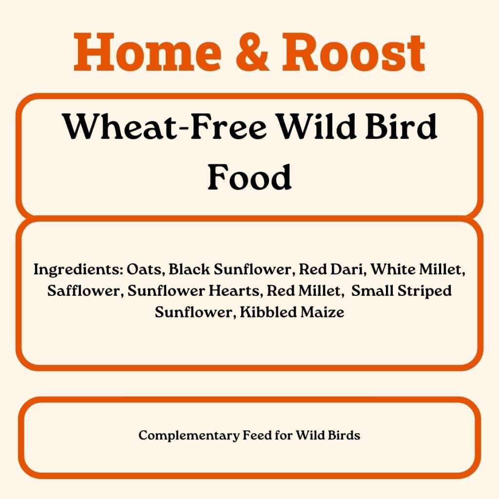 Home & Roost Wheat-Free Bird Seed Mix 2.5kg - 20kg