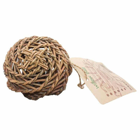 Nature First Willow Ball | The Perfect Treat Toy For Small Animals