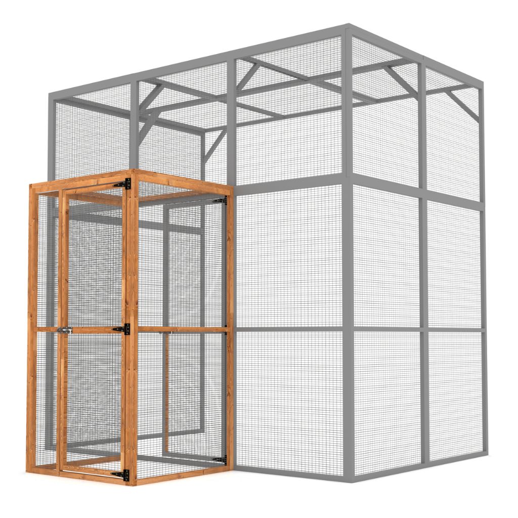 Wingham Aviary Safety Porch 3ft x 3ft x 6ft