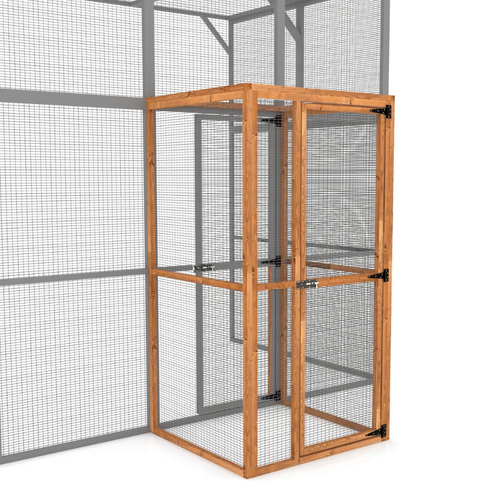 Wingham Aviary Safety Porch 3ft x 3ft x 6ft