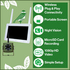 Wireless Bird Box Camera & Screen Pack