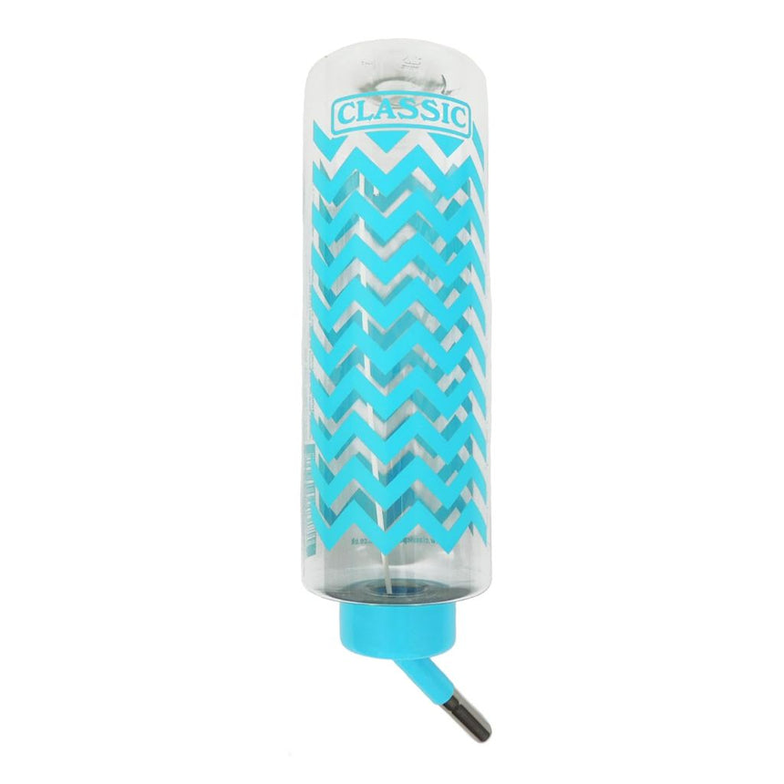 Classic Crystal Deluxe Coloured ZigZag Drinking Bottle 600ml