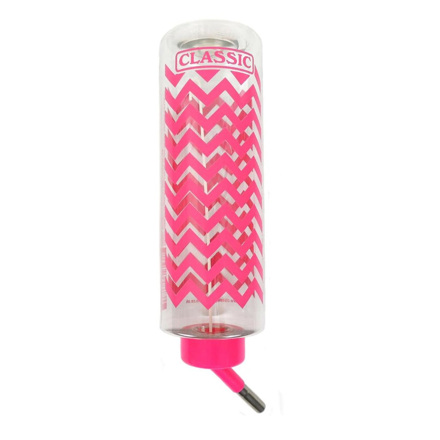 Classic Crystal Deluxe Coloured ZigZag Drinking Bottle 600ml