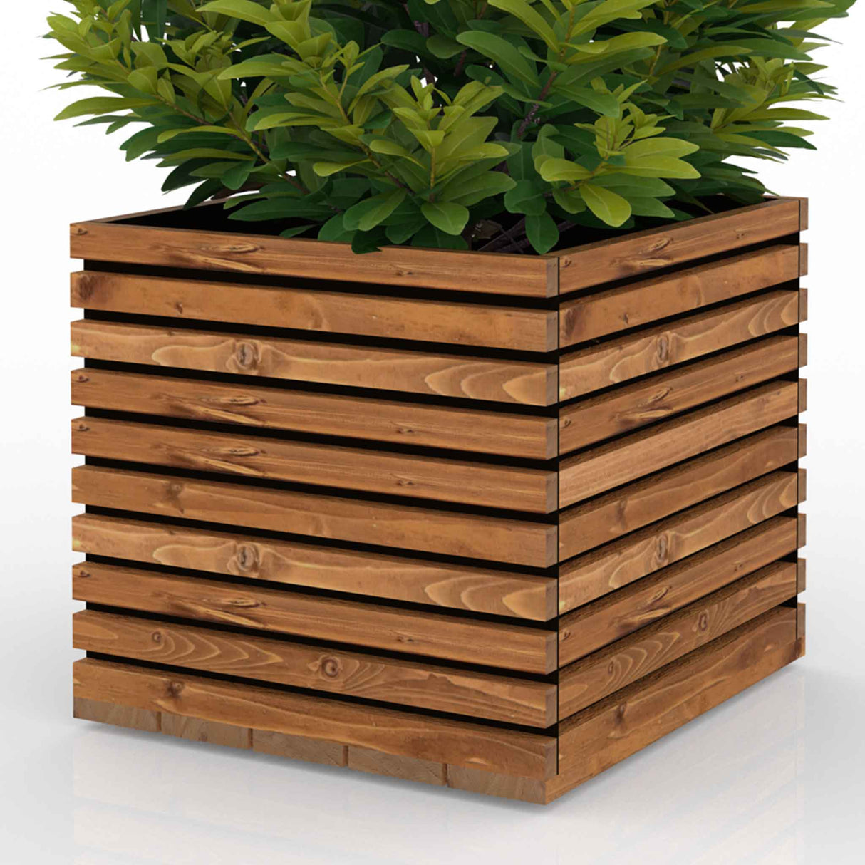 Square Sussex Planter Tan
