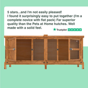 6ft Chartwell Single Guinea Pig Hutch