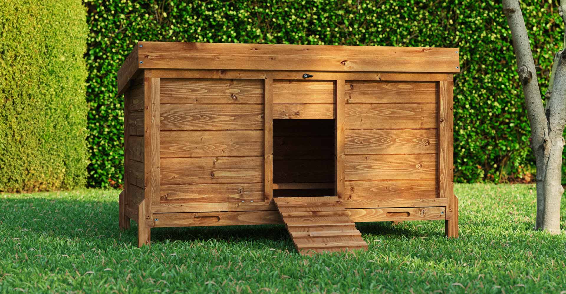 Various chicken coops