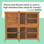 5ft Chartwell Double Rabbit Hutch