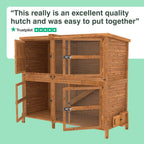 5ft Chartwell Double Rabbit Hutch