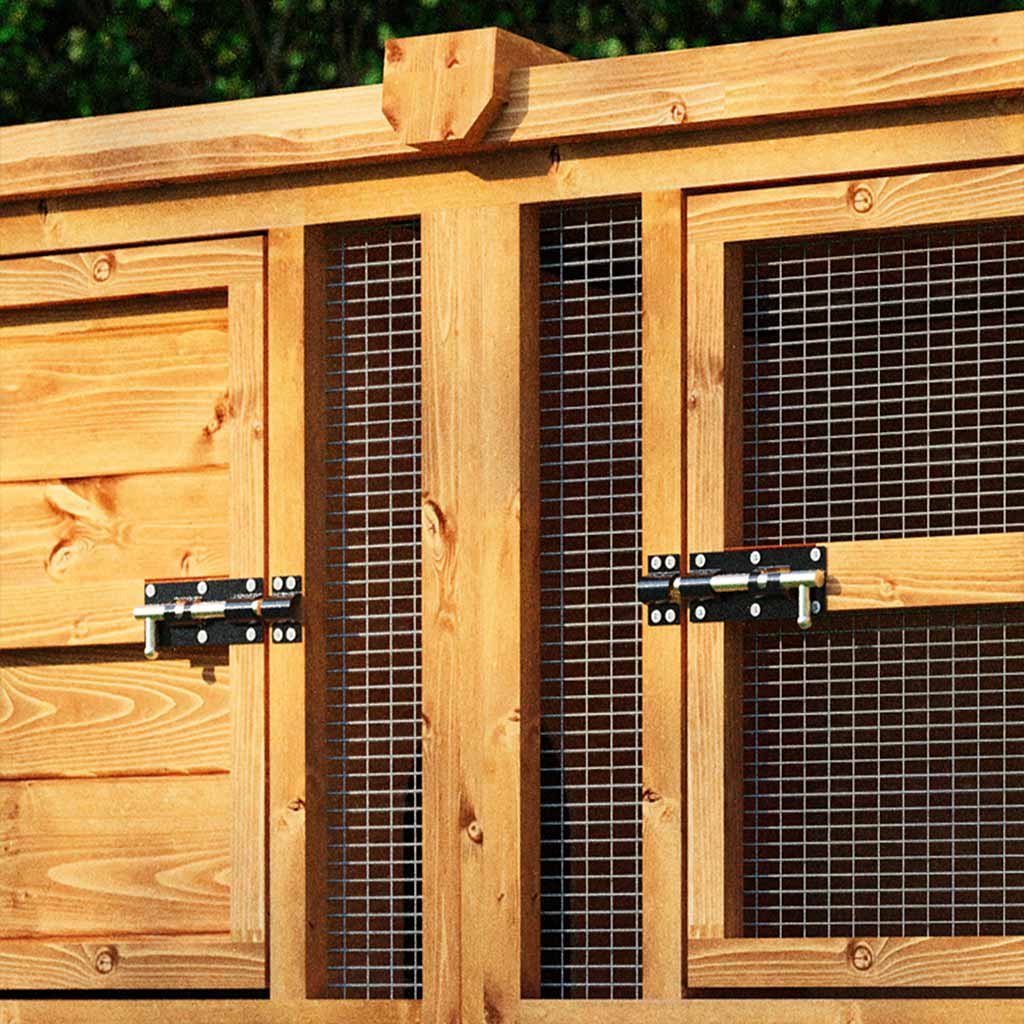 5ft Chartwell Double Luxury Guinea Pig Hutch - Home & Roost