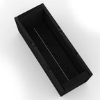 Planter Hastings Black Garden Wooden Raised Trough