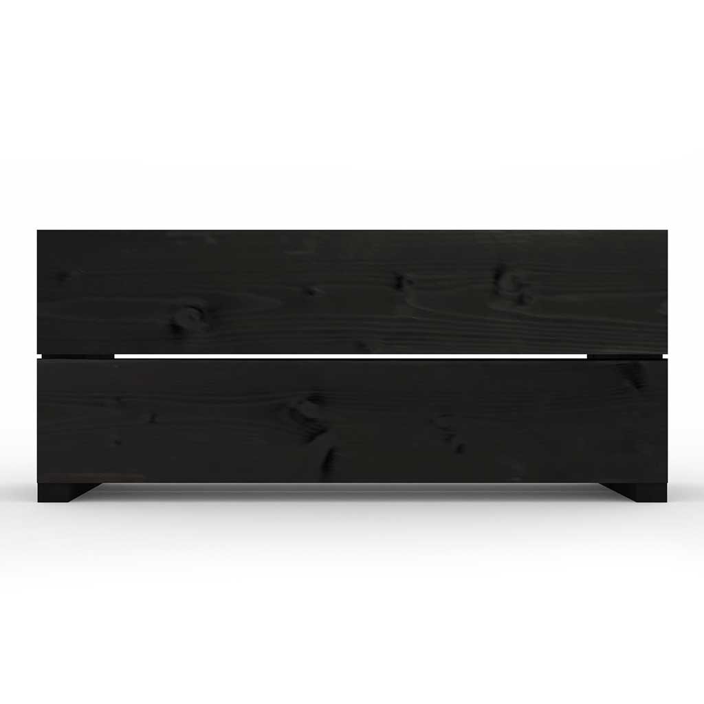 Planter Hastings Black Garden Wooden Raised Trough