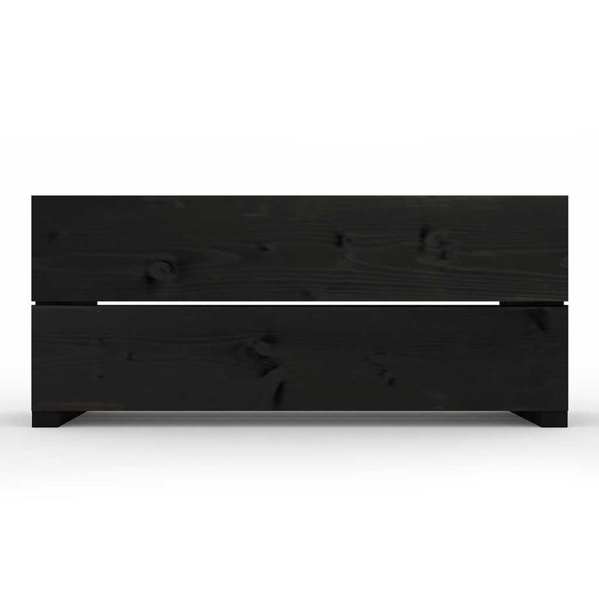 Planter Hastings Black Garden Wooden Raised Trough