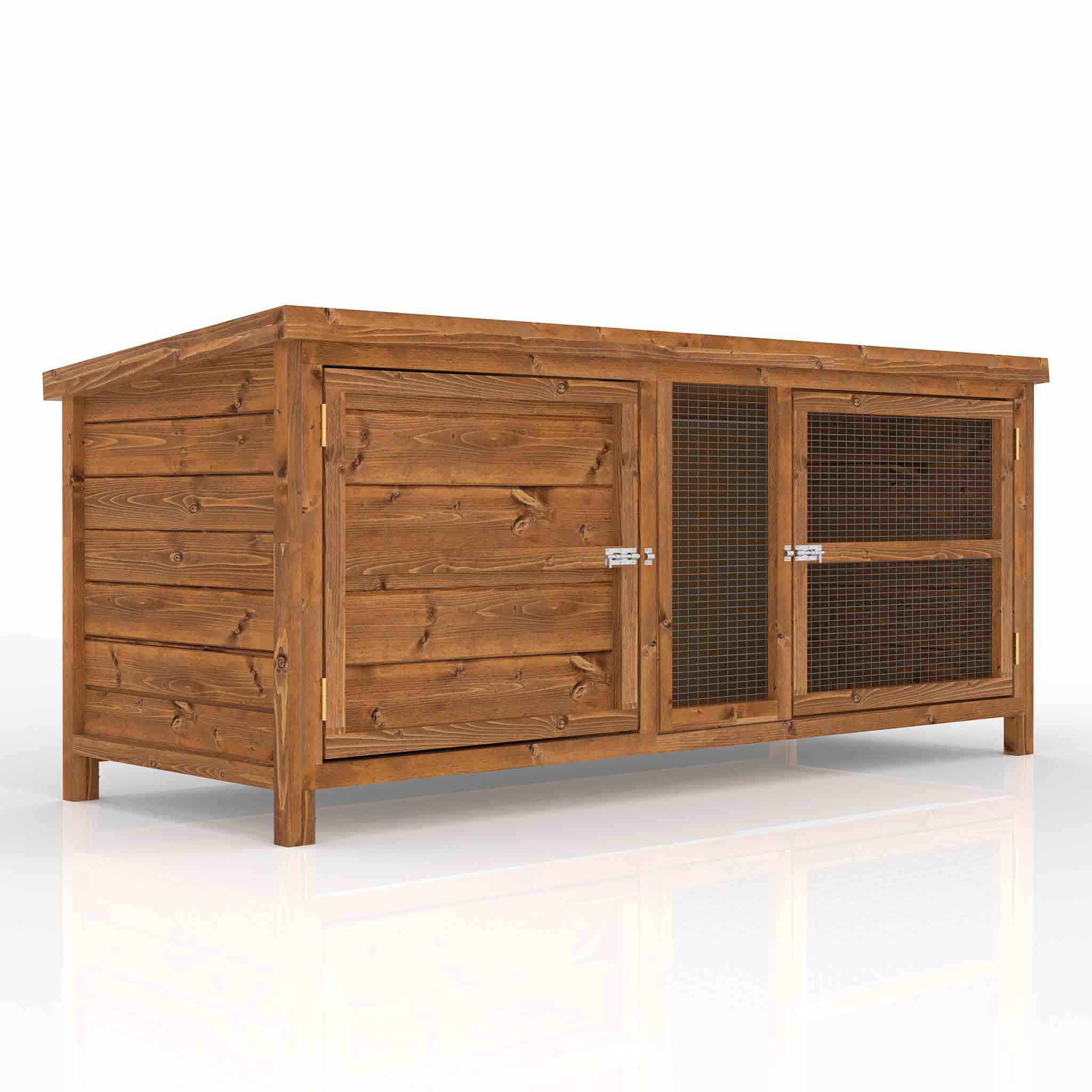 Guinea pig hutch, 5ft single, The Sandhurst, offering a spacious and sturdy shelter for guinea pigs