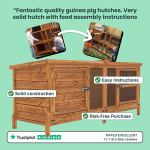 6ft Chartwell Single Guinea Pig Hutch