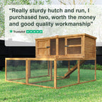 6ft Kendal Rabbit Hutch and Run Combo