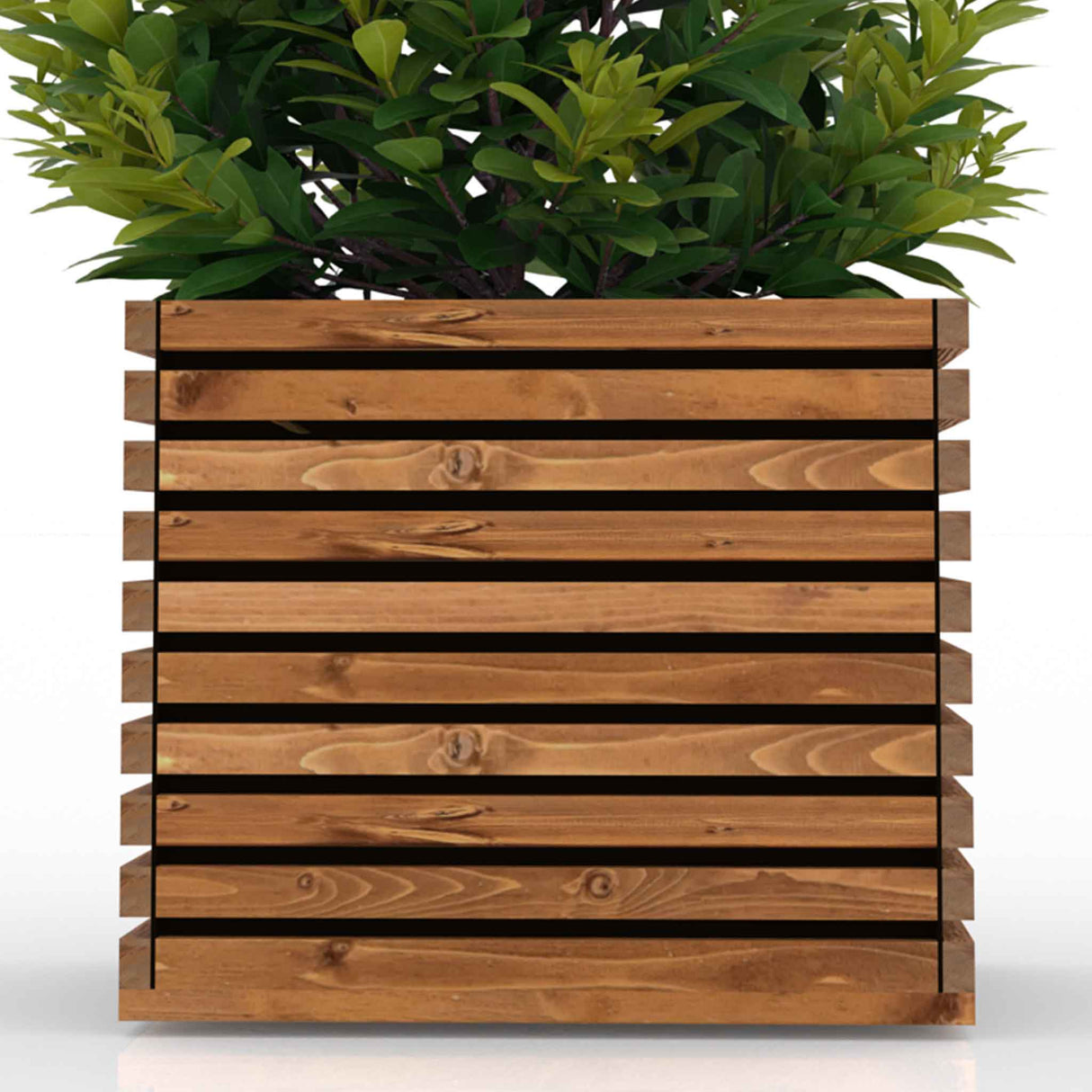 Square Sussex Planter Tan
