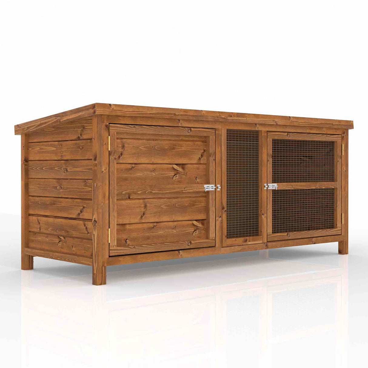 Rabbit hutch 5ft single, The Sandhurst, providing a spacious and sturdy shelter for rabbits