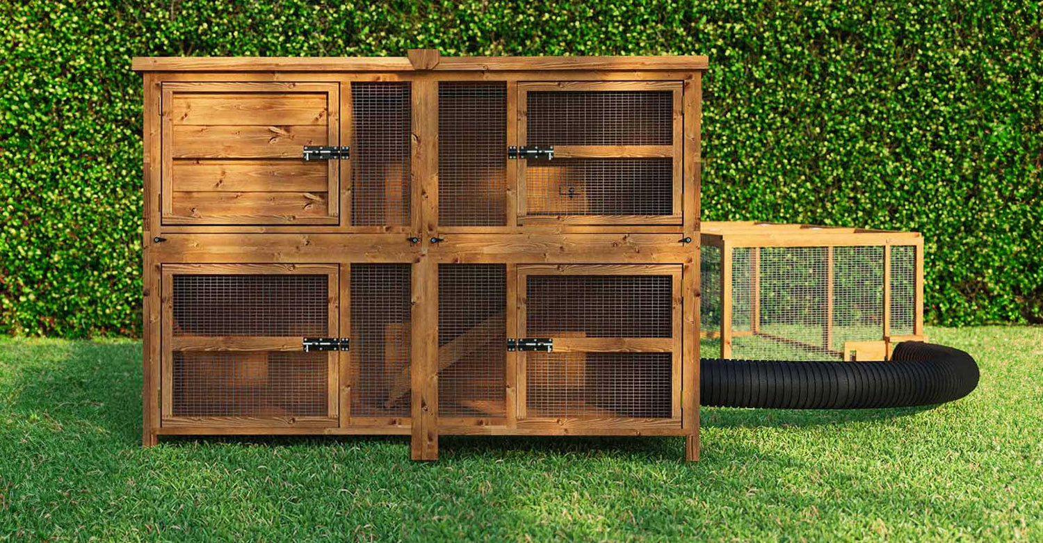 Rabbit Hutch and Run Collection | Safe, Spacious & Durable Hutches ...