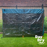 5ft double rabbit hutch rain cover day dry cover