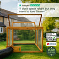 6ft Rabbit Run With Burrow Portal And Tunnel System
