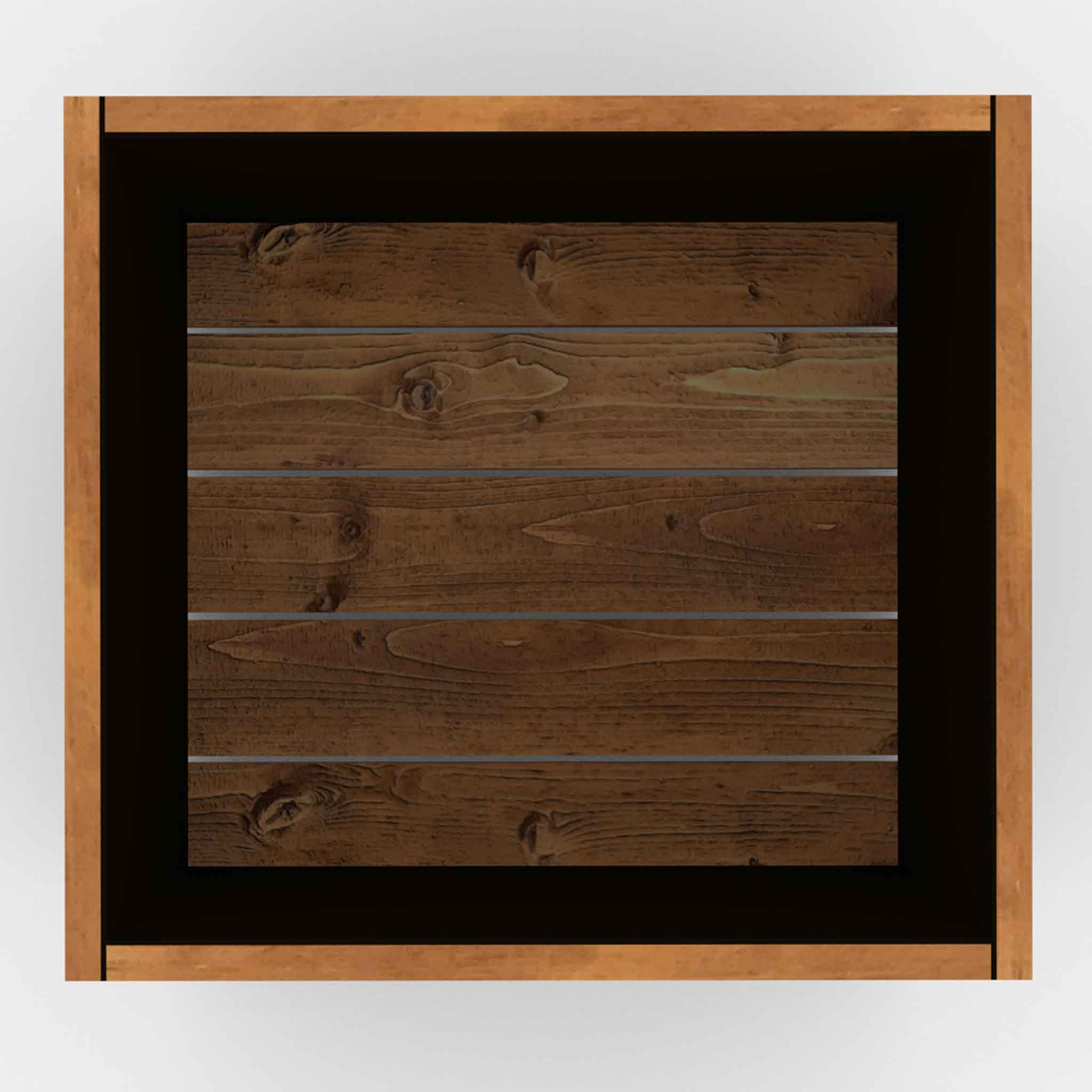 Square Sussex Planter Tan