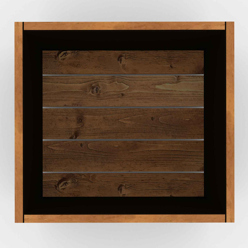 Square Sussex Planter Tan