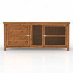 The Sandhurst 5ft single guinea pig hutch, designed for comfort and durability for guinea pigs







