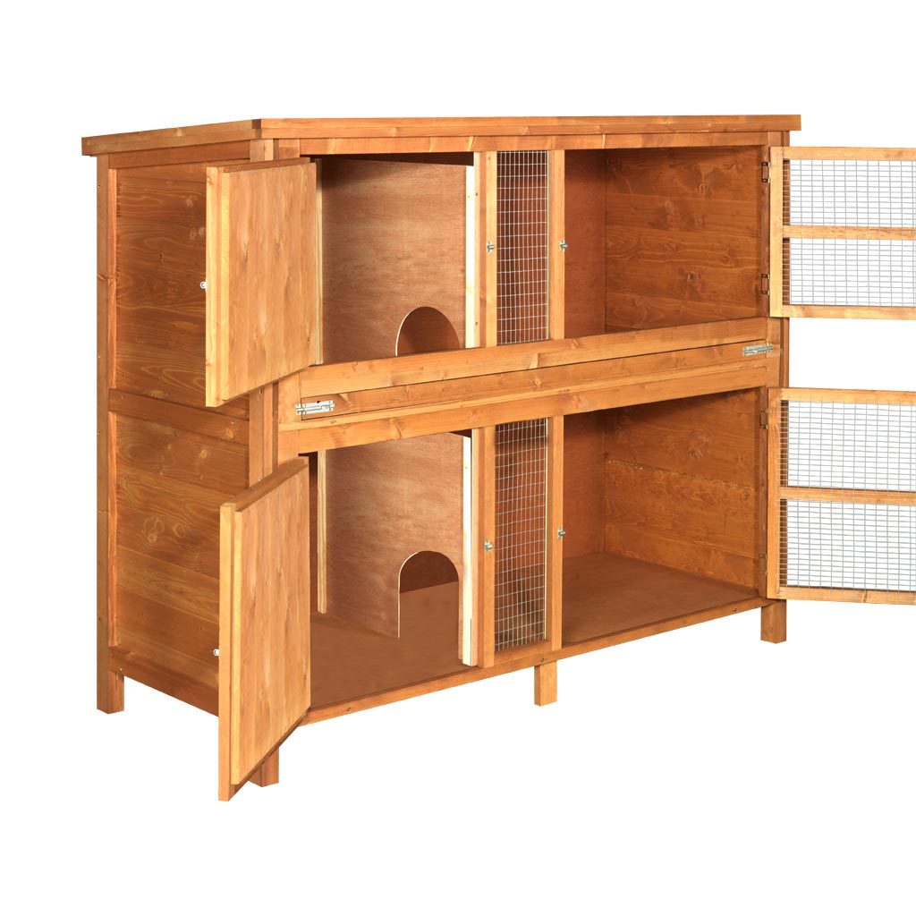 5ft Chartwell 2 Tier Guinea Pig Hutch
