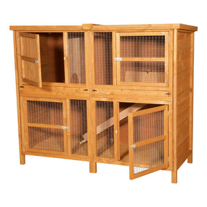 5ft Chartwell Double Rabbit Hutch - Home & Roost