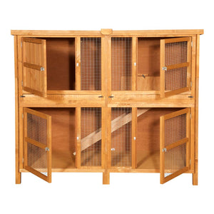 5ft Chartwell Double Rabbit Hutch - Home & Roost